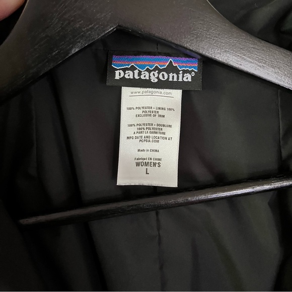 Patagonia W’s Arborist Trench Rain Coat H2no Black L - Picture 10 of 14